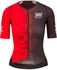 X-Bionic Dragonfly 5G Radsport Kurzarm Trikot mit Reißverschluss (DO-BT16S23W-R018) rot/schwarz