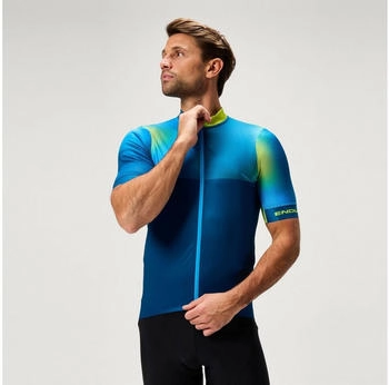 Endura FS260 Bitmap Kurzarm Trikot blau