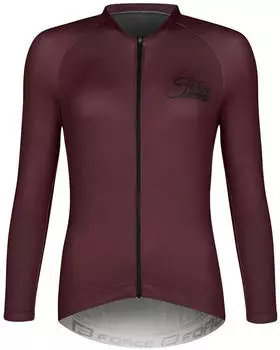 Force Force Endless Langarmtrikot bordeaux/rot