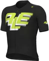 Ale L24118401-05, Ale Pr-e Sauvage Short Sleeve Jersey Schwarz XL Mann Black