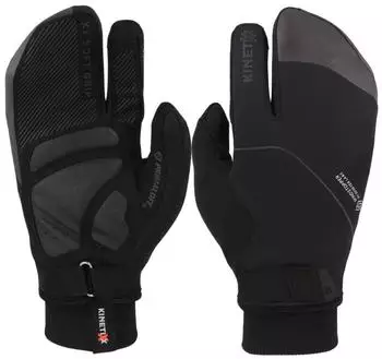 Kinetixx Luzan Trigger Winterfahrradhandschuhe schwarz