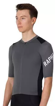 Rapha Pro Team Training Fahrradtrikot dark grey/black