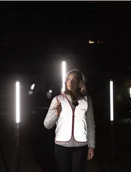 Wowow Yara Jacket Reflexweste silber