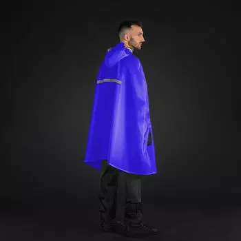 Chiba Regenponcho (35707) light blue