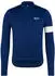 Rapha Core Thermal Langarm-Trikot (BNE01XXMBW) dunkelblau/weiß
