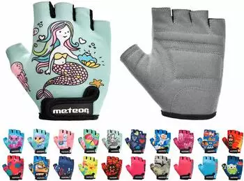 Meteor Bike Gel BMX Handschuh (801183) mermaid