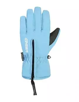 Chiba Kids Basic Finger Kinder-Radhandschuhe hellgrau