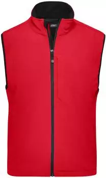 James & Nicholson Herren Softshell (JN136) rot