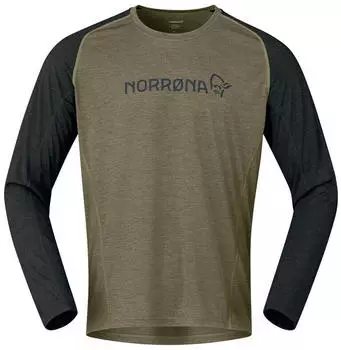 Norrøna Fjørå Equaliser Lightweight T-Shirt (2232-25-3301-S) oliv