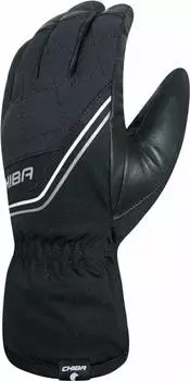 Chiba X-Warm Winter-Radhandschuhe schwarz/schwarz