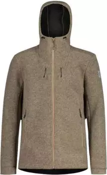 Maloja AvisioM Fleecejacke mit Kapuze (40242-1-1198-M) beige/gravel melange