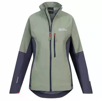 Jack Wolfskin Morobbia 2.5L Wasserdichte Outdoor Jacke (1115561) hedge green