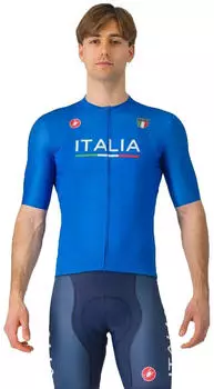 Castelli Italia Paris MC Wettkampftrikot (6835002429) blau