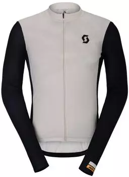 Scott RC Endurance Langarm-Trikot cotton white/black