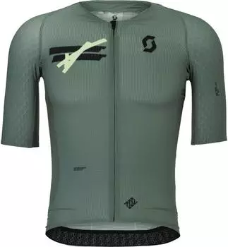 Scott Ultd Aero Kurzarmtrikot tranquil green