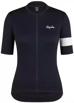 Rapha Core Jersey Radtrikot (RPH-WOR05XX-BLW) schwarz/weiß