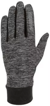 Chiba Allround Light Radhandschuhe mit Polartec-Fleece und Touchfinger hellgrau
