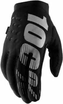 100% Brisker Long Handschuhe Herren (HP-11016-057-08) schwarz/grau