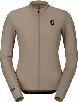 Scott Endurance Langarm-trikot toast beige/cotton white