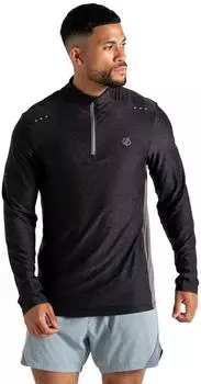 Dare2b Power Up III Trikot Schnell Trocknend Reflektierend Geruchshemmend schwarz