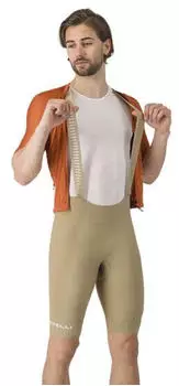 Castelli Espresso Bib Shorts Herren beige