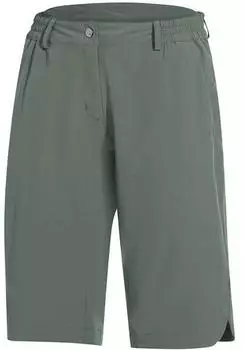 VAUDE Women's Tamaro Shorts (48603) agave – Funktionsmaterial sorgt für konstanten Feuchtigkeitstransport