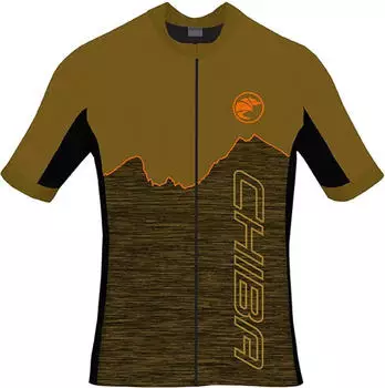 Chiba Watzmann Shirt olive/orange
