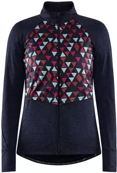 Craft ADV Bike Subz Wool Long Sleeve Jersey Women blaze-multi