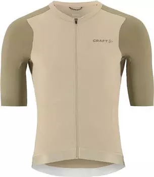 Craft Endur Training Jersey Kurzarm Radtrikot (C17331-2372) raw/beige