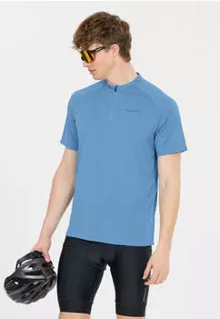 Endurance Crow Melange Fahrradtrikot (E251448-2199) vallarta blue