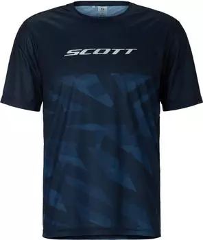 Scott Vertic LT Fahrradtrikot kurzarm dunkelblau