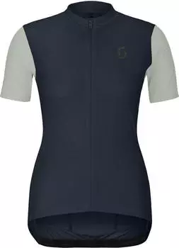 Scott Endurance Kurzarmtrikot dark blue/spray grey