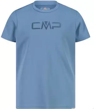 CMP Functional Print T-Shirt shadow/blau