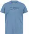CMP Functional Print T-Shirt shadow/blau