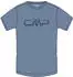 CMP Functional Print T-Shirt shadow/blau