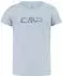 CMP Functional Print T-Shirt shadow/blau