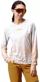 Endura Singletrack L/S Print T-Shirt aero blue