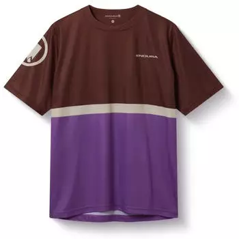 Endura SingleTrack Core Tee II Kurzarm T-Shirt SS23 (E3232RMAS) end mahogany