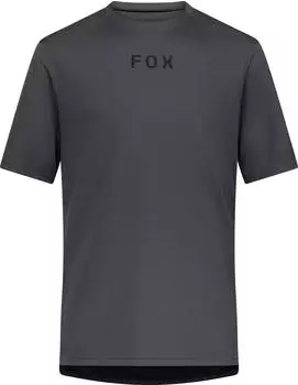 Fox Racing Ranger S/S Jersey Wordmark Bike Trikot (33410-330-S) dark shadow
