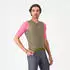 Castelli Corretto Kurzarm-Radtrikot (4526009204) elmwood/rosa giro-white