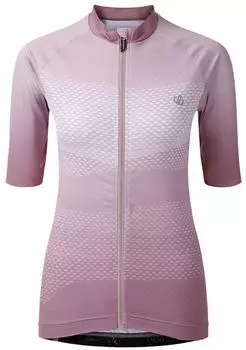 Dare2b Lightning Kurzarm-Radtrikot (DWT812ZBH) rosa/mauve print