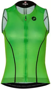 Castelli Anima Flow Sleeveless Trikot (4526059) kelly gr&uuml;n/schwarz