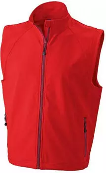 James & Nicholson Softshell Weste (JN1022) rot