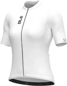 Al&eacute; Cycling Color Block Radtrikot bianco/white