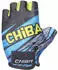 Chiba Fahrrad Handschuhe kurz blau gelb 2024