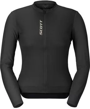 Scott Pro Cycling Langarmtrikot schwarz