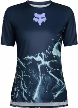 Fox Ranger Img Print Jersey blau