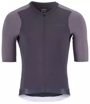 Craft Endur Training Jersey Radtrikot kurzarm (C17331-760P) graystone/purple