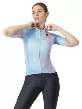 Castelli Cosmic Vortex Jersey (4526060) multicolor pink green