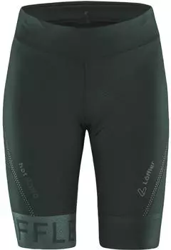 L&ouml;ffler W Bike Tights Hotbond forest